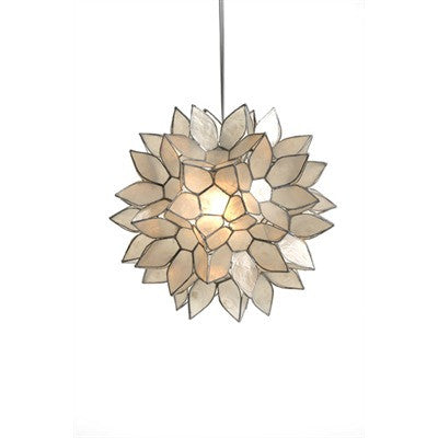 Kiku Capiz Hanging Lamp